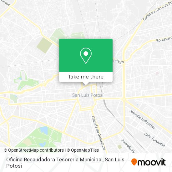 Oficina Recaudadora Tesoreria Municipal map