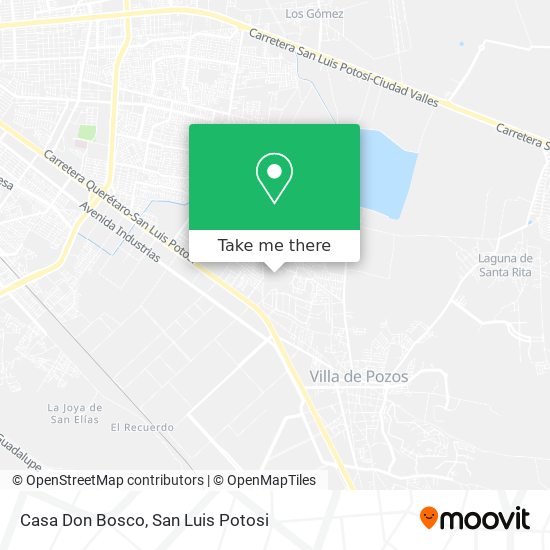 Casa Don Bosco map