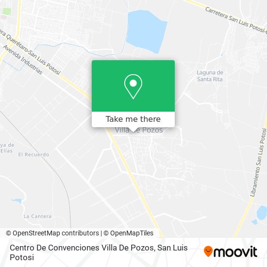 Centro De Convenciones Villa De Pozos map
