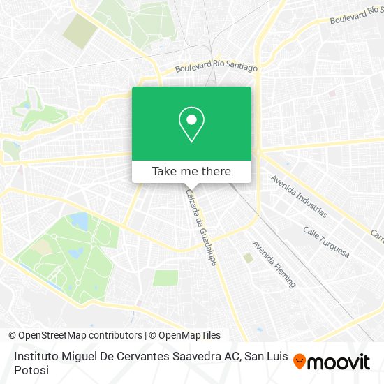 Mapa de Instituto Miguel De Cervantes Saavedra AC