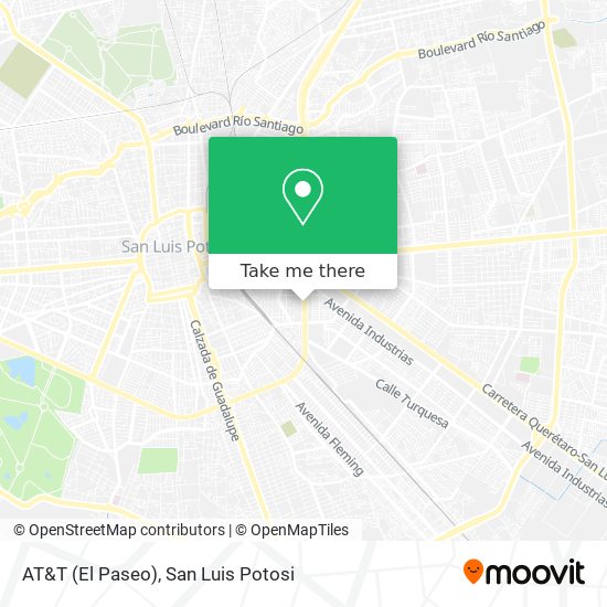 Mapa de AT&T (El Paseo)