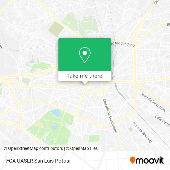 Mapa de FCA UASLP