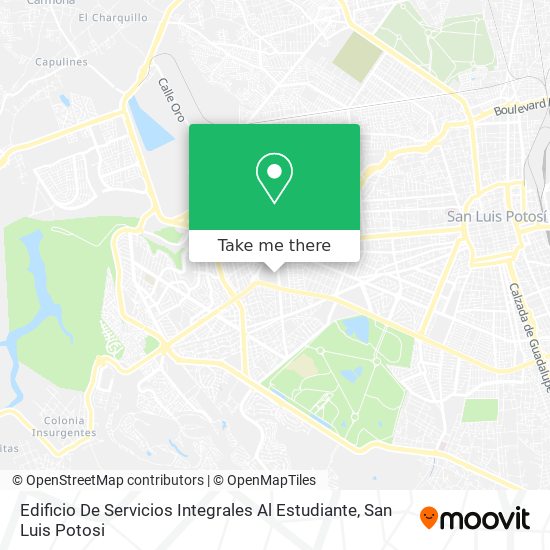 Edificio De Servicios Integrales Al Estudiante map
