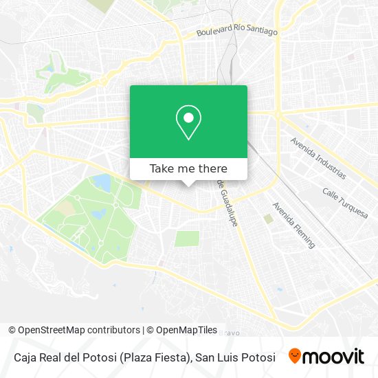 Caja Real del Potosi (Plaza Fiesta) map