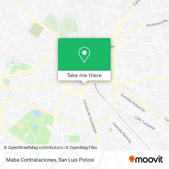 Mabe Contrataciones map