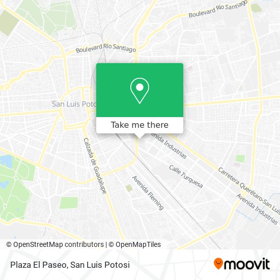 Plaza El Paseo map