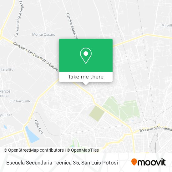 Mapa de Escuela Secundaria Técnica 35