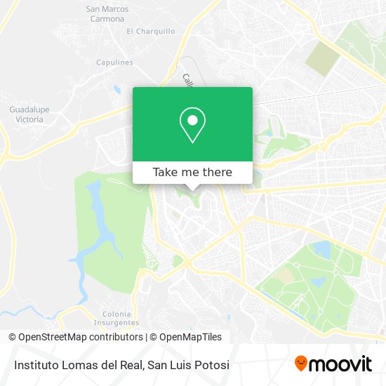 Instituto Lomas del Real map