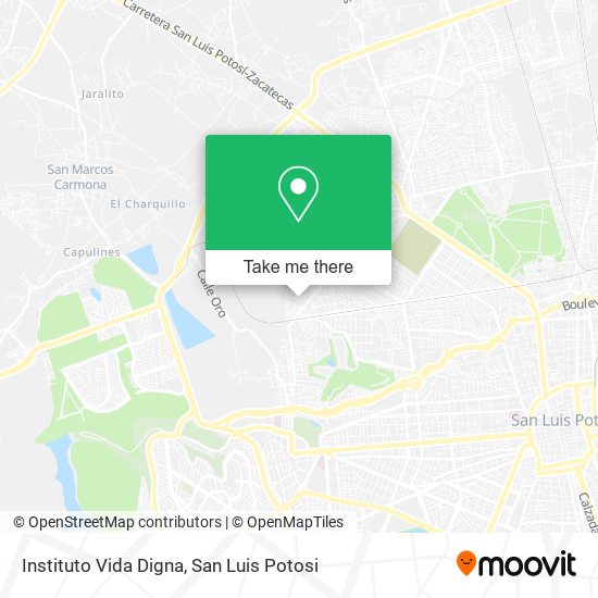 Instituto Vida Digna map