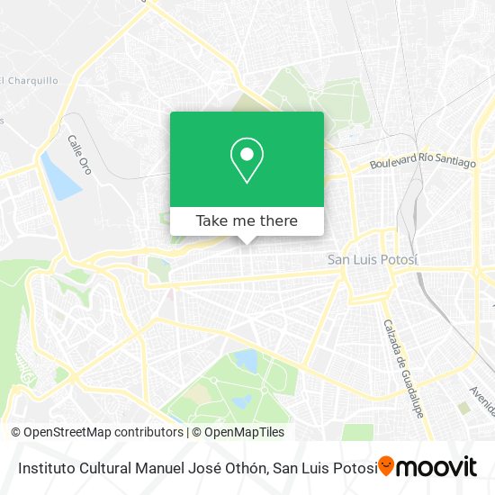 Instituto Cultural Manuel José Othón map