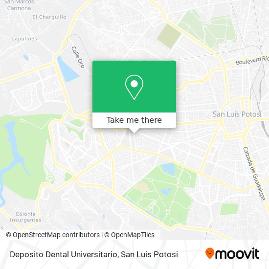 Deposito Dental Universitario map