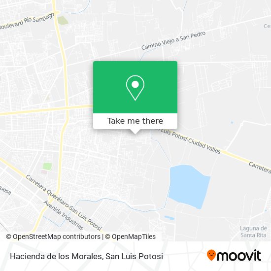 Hacienda de los Morales map