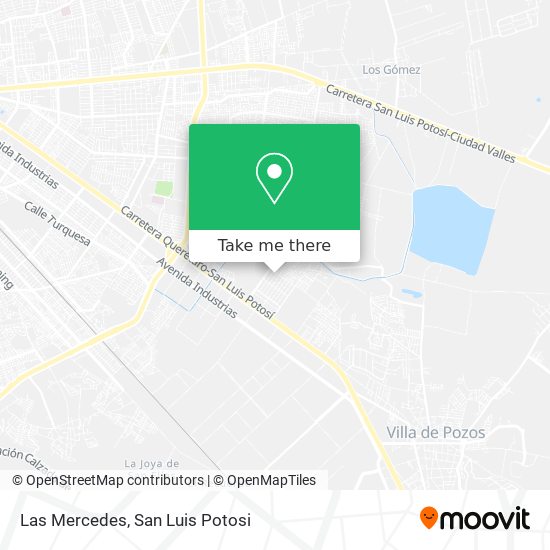 Mapa de Las Mercedes