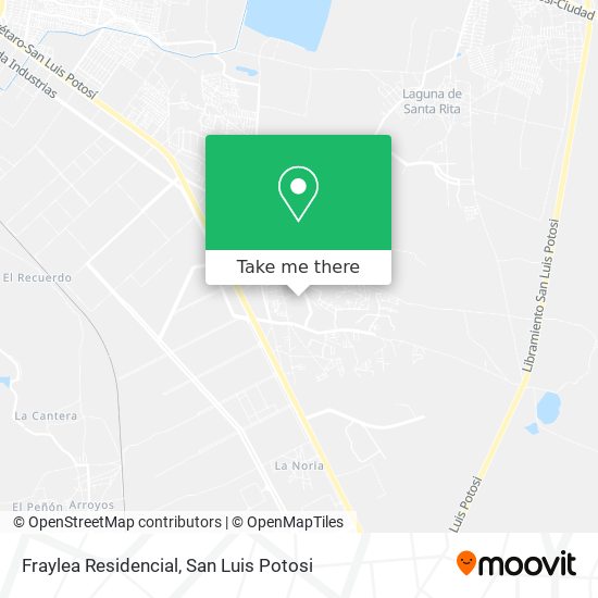 Mapa de Fraylea Residencial