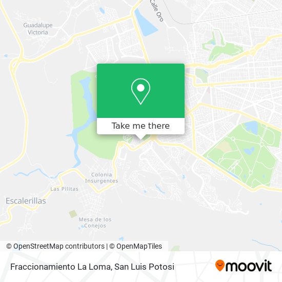 Fraccionamiento La Loma map
