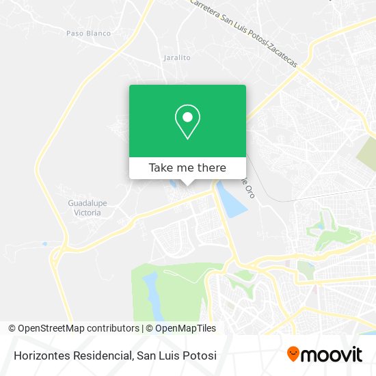 Horizontes Residencial map