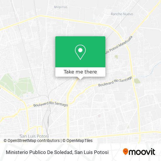 Mapa de Ministerio Publico De Soledad