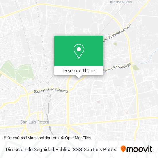 Direccion de Seguidad Publica SGS map
