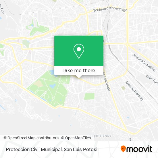 Mapa de Proteccion Civil Municipal