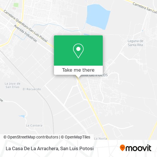 La Casa De La Arrachera map