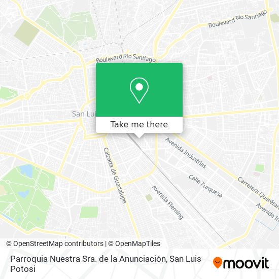 Mapa de Parroquia Nuestra Sra. de la Anunciación