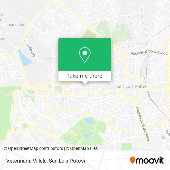Veterinaria  Villela map