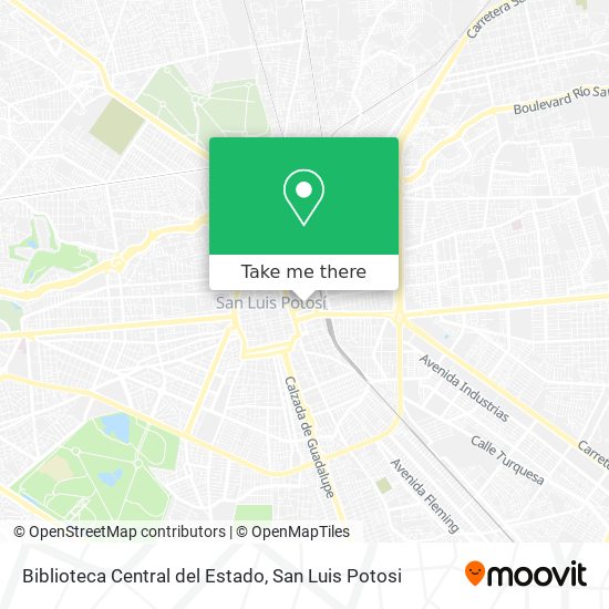 Biblioteca Central del Estado map