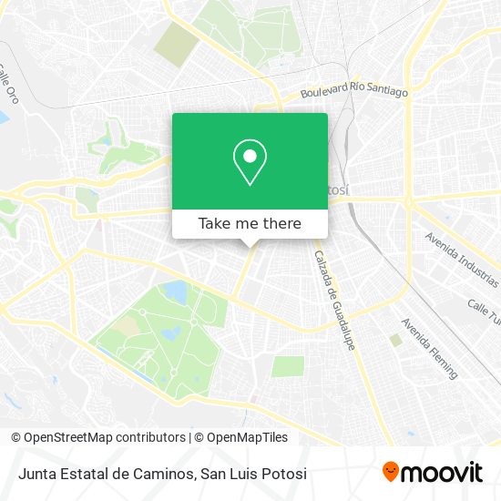 Junta Estatal de Caminos map