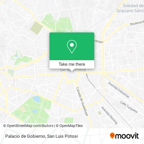 Mapa de Palacio de Gobierno
