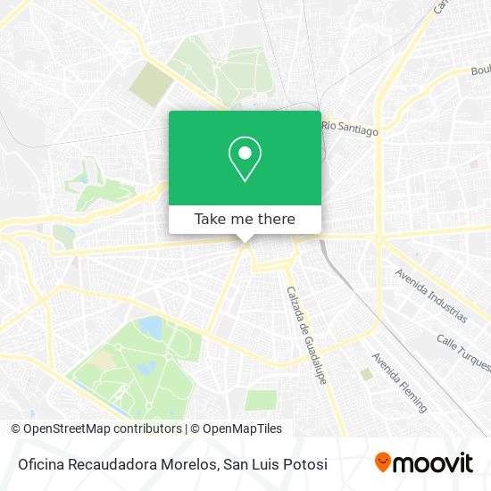 Oficina Recaudadora Morelos map