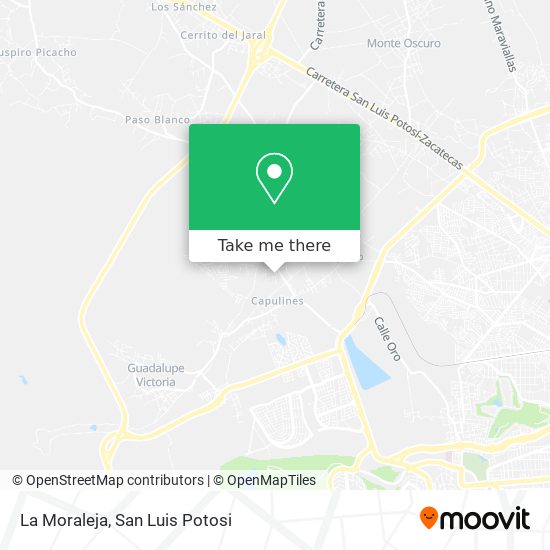 Mapa de La Moraleja