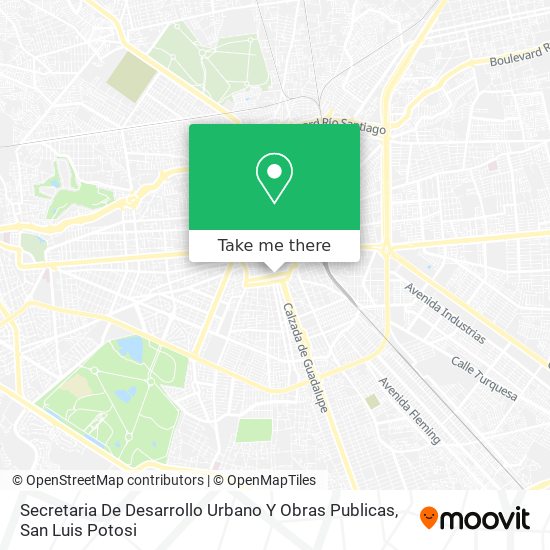 Secretaria De Desarrollo Urbano Y Obras Publicas map