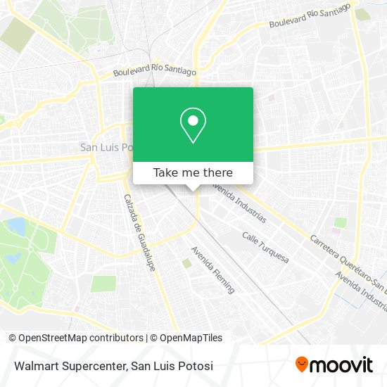 Walmart Supercenter map