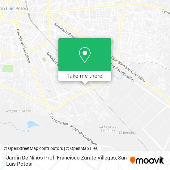 Jardin De Niños Prof. Francisco Zarate Villegas map