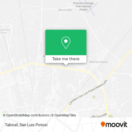 Tabicel map