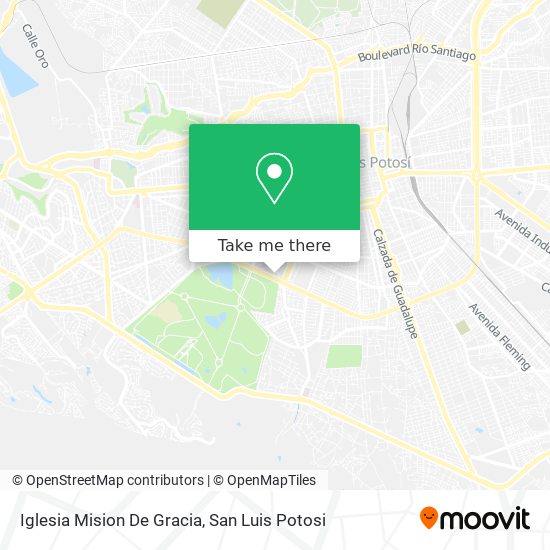 Mapa de Iglesia Mision De Gracia