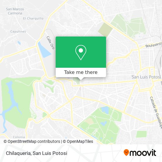 Mapa de Chilaqueria