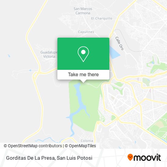Gorditas De La Presa map