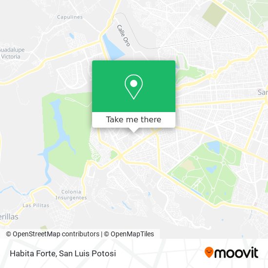 Habita Forte map