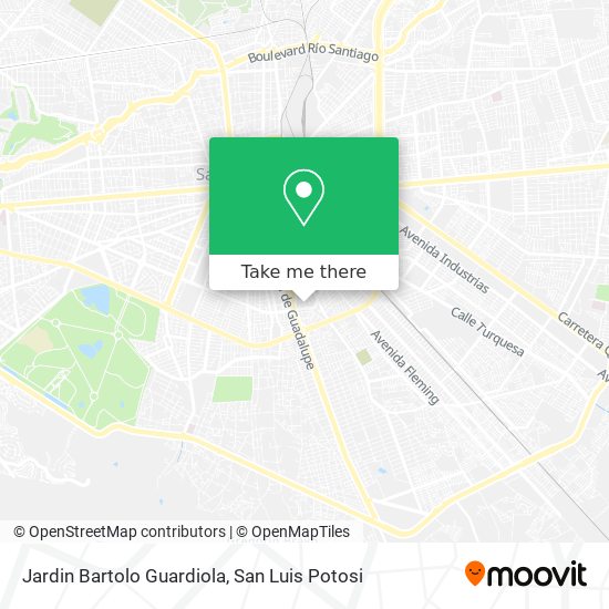 Jardin Bartolo Guardiola map