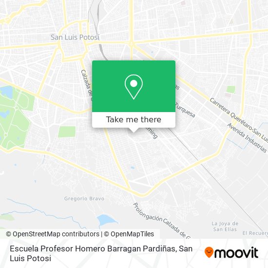 Escuela Profesor Homero Barragan Pardiñas map