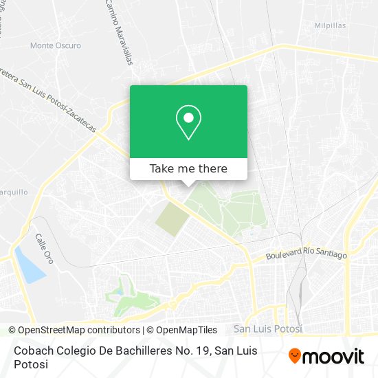 Cobach Colegio De Bachilleres No. 19 map