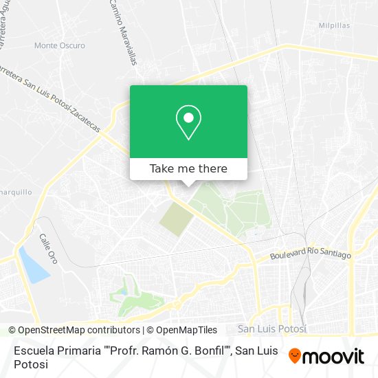 Escuela Primaria ""Profr. Ramón G. Bonfil"" map