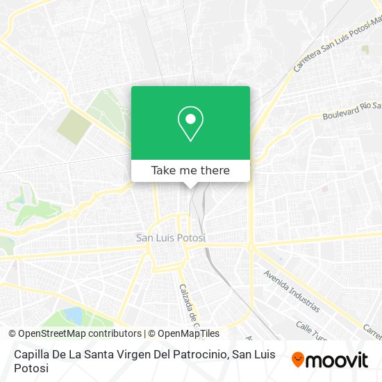Capilla De La Santa Virgen Del Patrocinio map