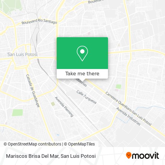 Mariscos Brisa Del Mar map