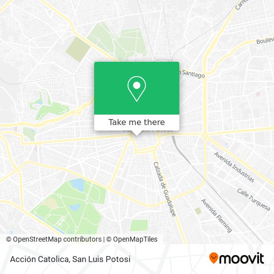 Acción Catolica map