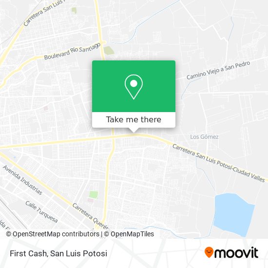 First Cash map