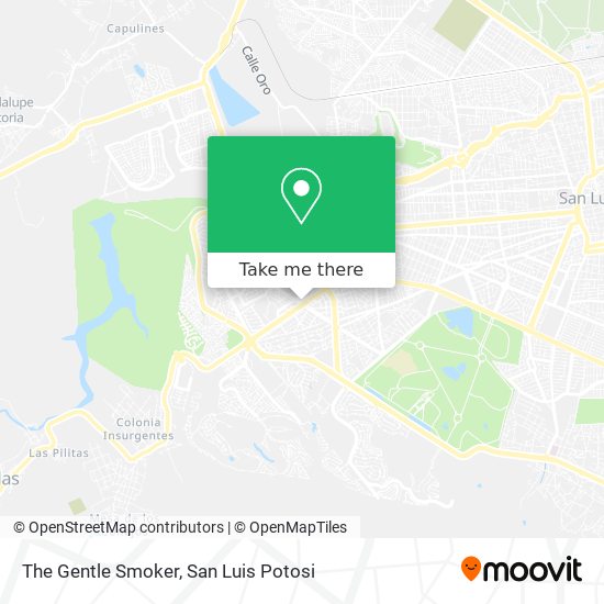 Mapa de The Gentle Smoker
