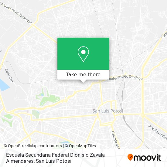 Escuela Secundaria Federal Dionisio Zavala Almendares map