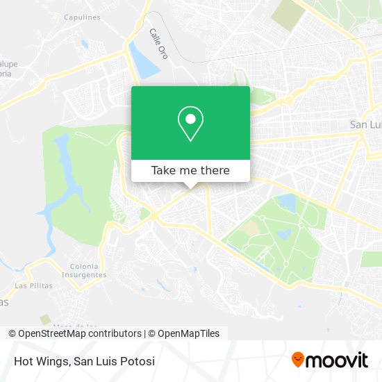 Hot Wings map